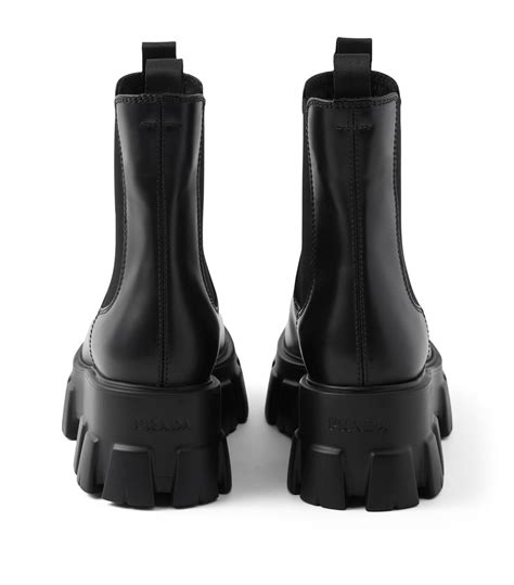 prada ankle boots monolith